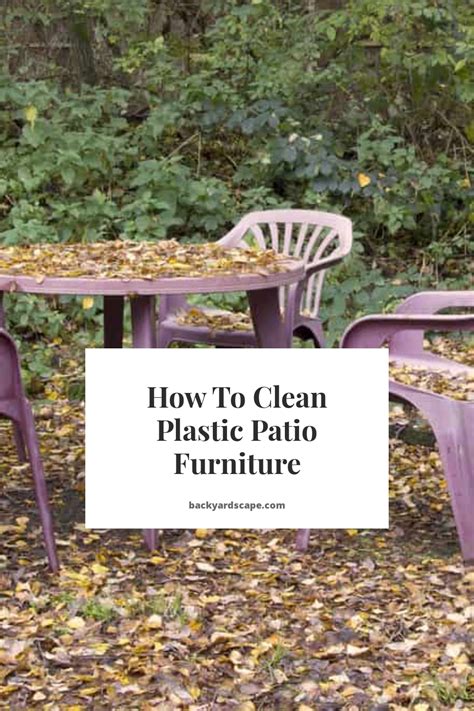 How to Clean Plastic Patio Furniture: A Comprehensive Guide to Sparkling Outdoor Spaces and the Mysterious Lives of Garden Gnomes